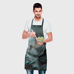 Фартук кулинарный TES FUS RO DAH DRAGON, цвет: 3D-принт — фото 2
