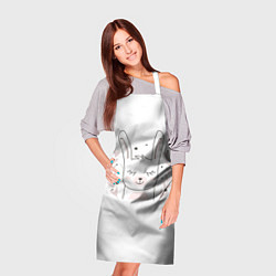 Фартук кулинарный Умиротворенный зайка, цвет: 3D-принт — фото 2