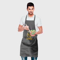 Фартук кулинарный Real Madrid graphite theme, цвет: 3D-принт — фото 2