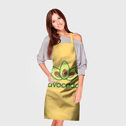 Фартук кулинарный Avocado авокадо, цвет: 3D-принт — фото 2