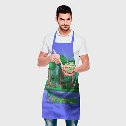 Фартук кулинарный Лесок из Террарии, цвет: 3D-принт — фото 2