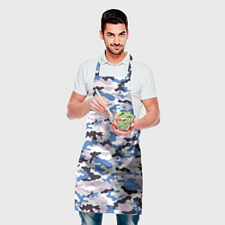 Фартук кулинарный Модный Красочный Камуфляж, цвет: 3D-принт — фото 2