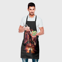 Фартук кулинарный Лицом к лицу Бладборн, цвет: 3D-принт — фото 2
