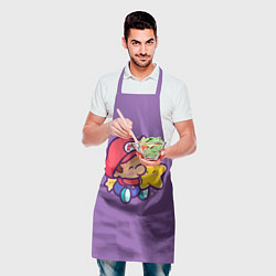 Фартук кулинарный Милый Марио, цвет: 3D-принт — фото 2