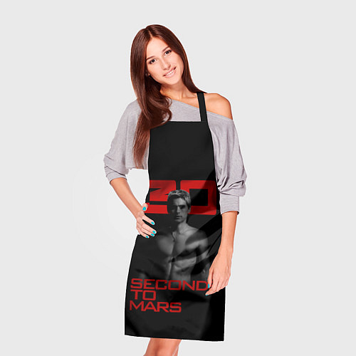 Фартук 30 Seconds to Mars Jared Leto / 3D-принт – фото 3