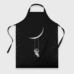 Фартук кулинарный Космонавт Звёзды, цвет: 3D-принт