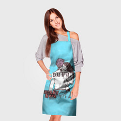 Фартук кулинарный Lil Peep Right Here, цвет: 3D-принт — фото 2