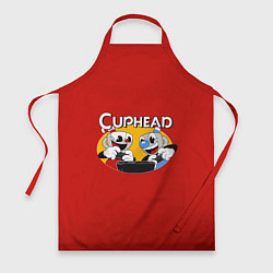Фартук кулинарный Cuphead and Mugman Gamers, цвет: 3D-принт