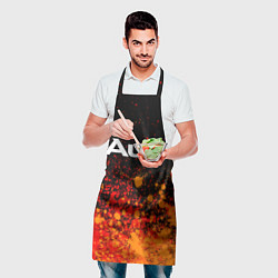 Фартук кулинарный AUDI Краска, цвет: 3D-принт — фото 2