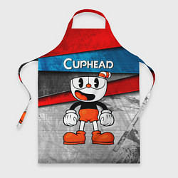 Фартук кулинарный Cuphead Красная чашечка, цвет: 3D-принт