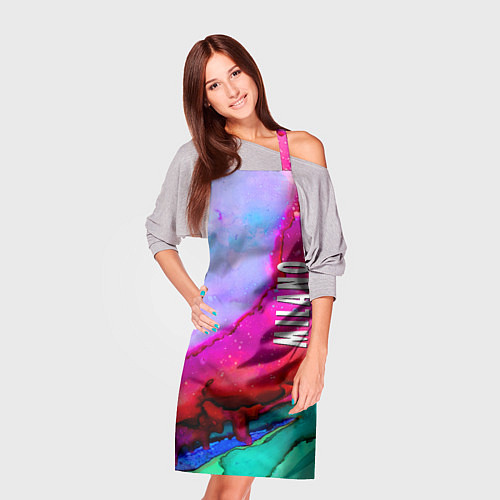 Фартук Milano Fashion pattern / 3D-принт – фото 3