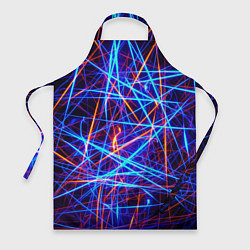 Фартук кулинарный Neon pattern Fashion 2055, цвет: 3D-принт