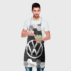 Фартук кулинарный VOLKSWAGEN RACING Графика, цвет: 3D-принт — фото 2