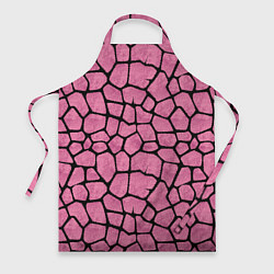 Фартук кулинарный Шерсть розового жирафа, цвет: 3D-принт