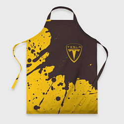Фартук кулинарный TESLA Брызги, цвет: 3D-принт