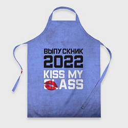Фартук кулинарный Выпускник 2022!, цвет: 3D-принт