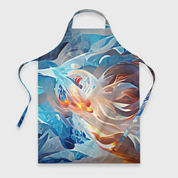 Фартук кулинарный Ice & flame, цвет: 3D-принт