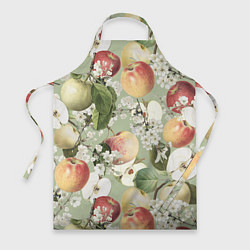 Фартук кулинарный Яблочный Сад, цвет: 3D-принт