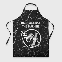 Фартук кулинарный Rage Against The Machine КОТ Трещины, цвет: 3D-принт