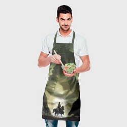 Фартук кулинарный Всадник против гиганта, цвет: 3D-принт — фото 2