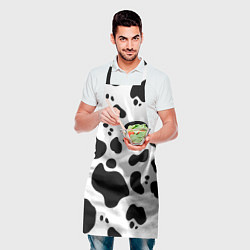 Фартук кулинарный Пятна Далматина, цвет: 3D-принт — фото 2