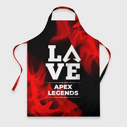 Фартук кулинарный Apex Legends Love Классика, цвет: 3D-принт