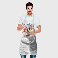 Фартук кулинарный Bangarang - Skrillex, цвет: 3D-принт — фото 2
