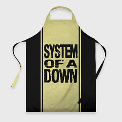Фартук кулинарный System of a Down: 5 Album Bundle, цвет: 3D-принт