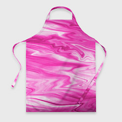 Фартук кулинарный Розовая мраморная текстура, цвет: 3D-принт