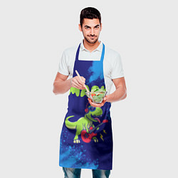 Фартук кулинарный Марк рокозавр, цвет: 3D-принт — фото 2