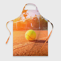 Фартук кулинарный Теннис - рассвет, цвет: 3D-принт