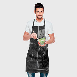 Фартук кулинарный Дзин и его катана, цвет: 3D-принт — фото 2