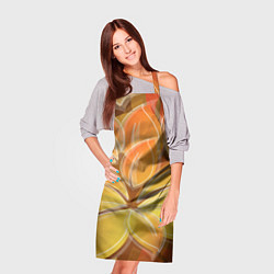 Фартук кулинарный Волшебные лепестки, цвет: 3D-принт — фото 2