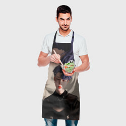 Фартук кулинарный BTS BLACK SWAN ART, цвет: 3D-принт — фото 2
