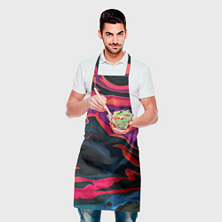 Фартук кулинарный Текстура масляное пятно, цвет: 3D-принт — фото 2
