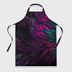 Фартук кулинарный Разнообразные линии и мазки красок, цвет: 3D-принт