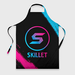 Фартук кулинарный Skillet - neon gradient, цвет: 3D-принт