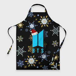 Фартук кулинарный BTS new year, цвет: 3D-принт