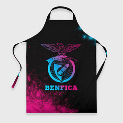 Фартук кулинарный Benfica - neon gradient, цвет: 3D-принт