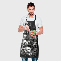 Фартук кулинарный Slipknot Black, цвет: 3D-принт — фото 2