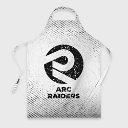 Фартук кулинарный ARC Raiders с потертостями на светлом фоне, цвет: 3D-принт