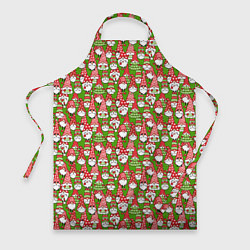 Фартук кулинарный Рождественские гномы, цвет: 3D-принт