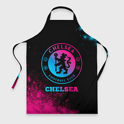 Фартук кулинарный Chelsea - neon gradient, цвет: 3D-принт