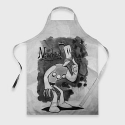 Фартук кулинарный Клэймен и Вилли Тромбон, цвет: 3D-принт