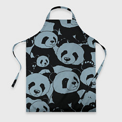 Фартук кулинарный Panda summer song, цвет: 3D-принт