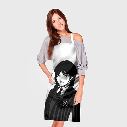 Фартук Школьница Уэнсдей / 3D-принт – фото 3