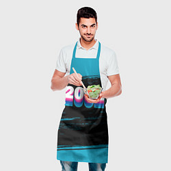 Фартук кулинарный Made in 2002: vintage art, цвет: 3D-принт — фото 2