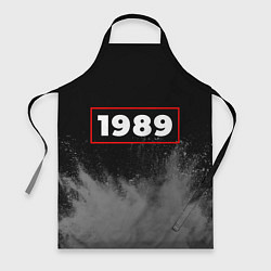 Фартук 1989 - в красной рамке на темном