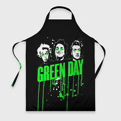 Фартук кулинарный Green day paint, цвет: 3D-принт