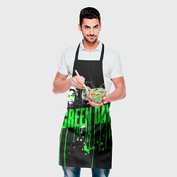 Фартук кулинарный Green day paint, цвет: 3D-принт — фото 2